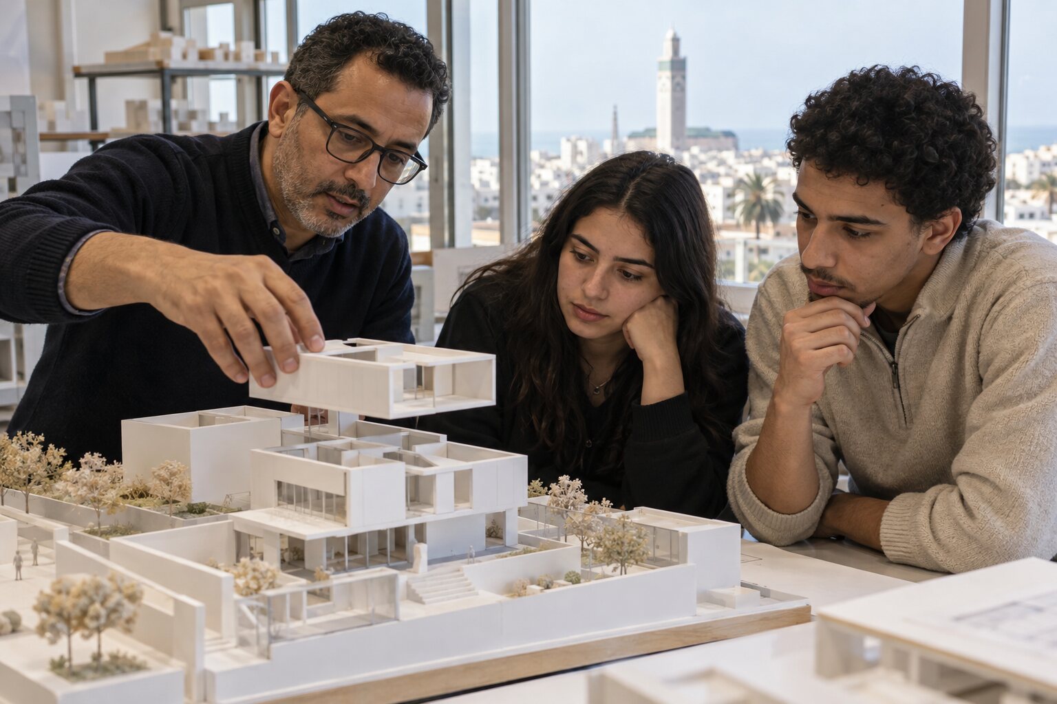 Atelier pratique de formation Revit Casablanca sur une maquette architecturale