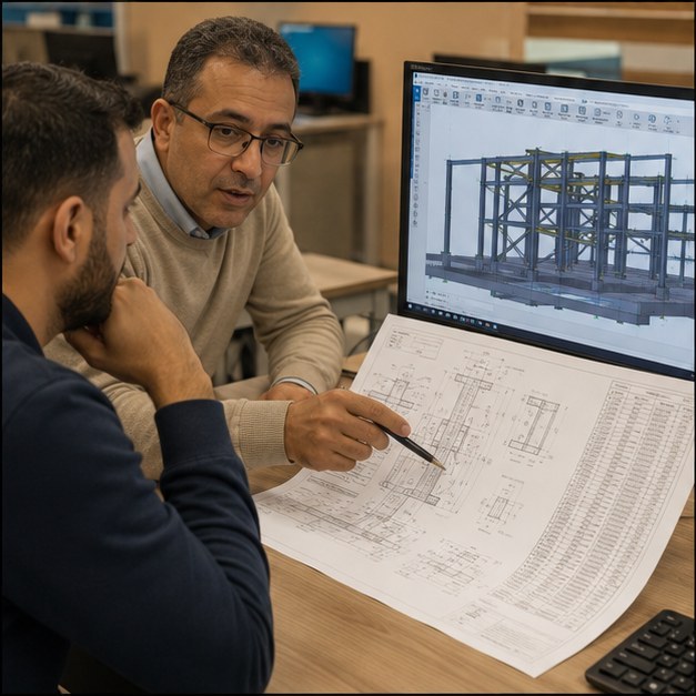 Production de plans de fabrication depuis un modèle Tekla